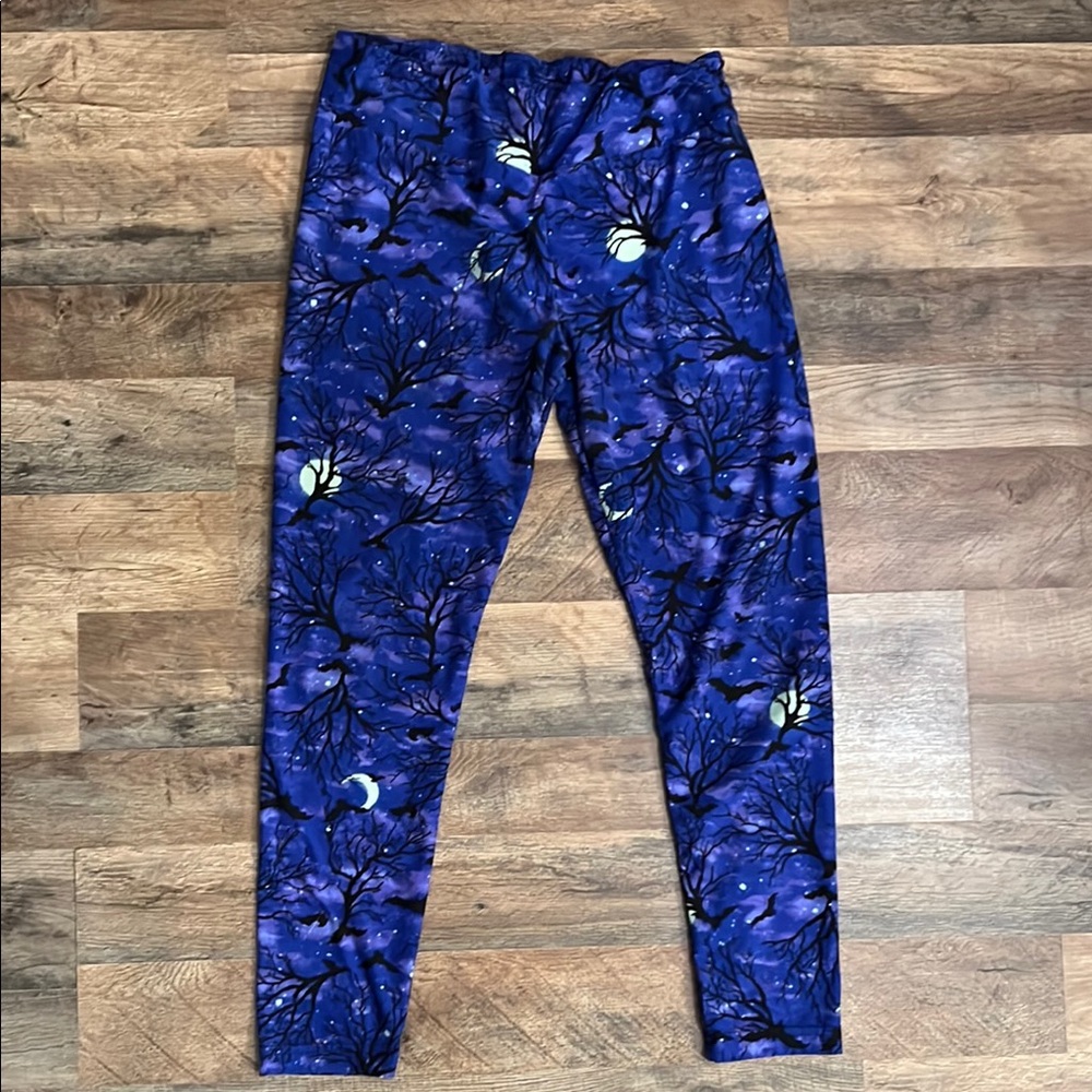 No Boundaries Purple Night Sky Leggings